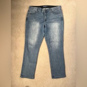 Democracy Ab Solution Straight Leg jeans (size 16)